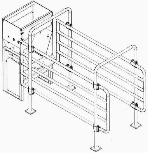 Mungitura - Impianto di mungitura - Mungitrice - 5750004 - FEED STATION COMPLETA (GALVANIZ) - Herd Management & Diagnostica - Feeding