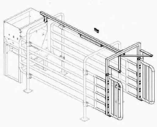 Mungitura - Impianto di mungitura - Mungitrice - 5750006 - BACKGATE MODELLO 