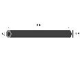 Mungitura - Impianto di mungitura - Mungitrice - 207982-01 -Tubo corto aria universale 6X12.5X190 mm Unmarked (20X) - Gamma Tubi - Tubi corti aria universali