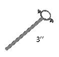 Mungitura - Impianto di mungitura - Mungitrice - 9010073 -Fixation Tube for filter 3